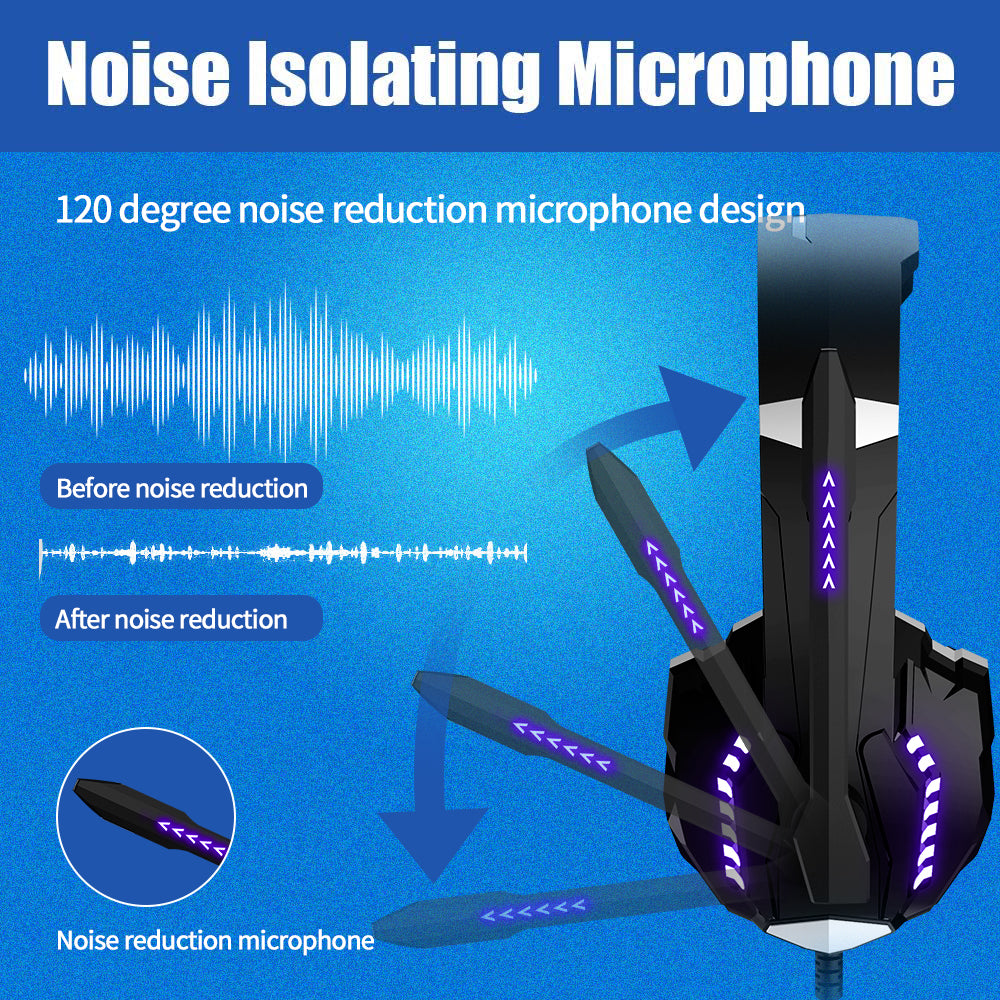 PYTHON FLY G9000Pro PYTHON FLY G9000Pro LED Lighting Gaming Headset E-sports 3.5mm USB Wired Headphone PYTHON FLY G9000Pro PYTHON FLY G9000Pro LED Lighting Gaming Headset E-sports 3.5mm USB Wired Headphone